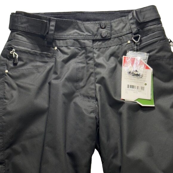 Marker LOGIX SERIES Ski Snow Pants Black Mid Rise Seam Sealed Insulated Womens 1 - Picture 5 of 11
